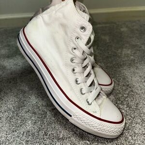 White converse all stars